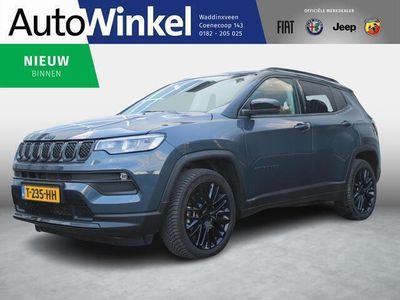 tweedehands Jeep Compass 4xe 190 Plug-in Hybrid Electric Night Eagle | Clima | Navi | Adapt. Cruise | 19" | Winter Pack | Camera | Keyless | Apple Carplay