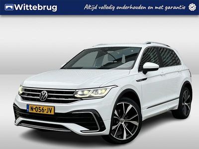 Wit Gebruikt 2021 VW Tiguan R-line SUV | € 31.450 (Eerlijke prijs)
