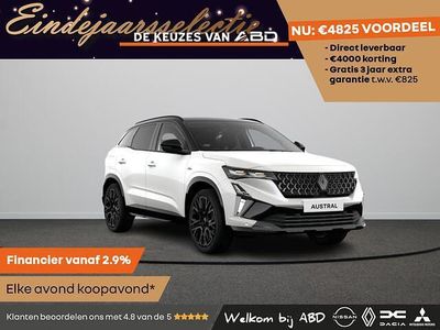Wit Nieuw 2025 Renault Austral Iconic Esprit Alpine SUV | € 51.665 (Duur)