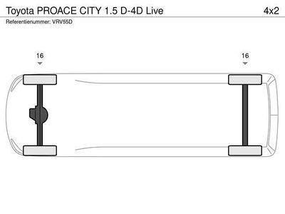 tweedehands Toyota Proace CITY 1.5 D-4D Live | 18.015 km | 2022 | Diesel