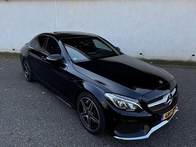 Zwart Occasion 2018 Mercedes C250 Premium Plus Sedan | € 23.999 (Eerlijke prijs)