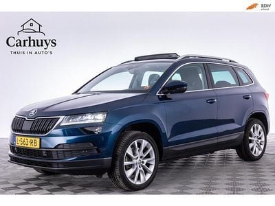 Occasion Skoda Karoq Business Line 150 PK (110 kW) 2018 Blauw (metallic) SUV
