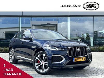 Portofino blue (donker blauw metallic)bruin Gebruikt 2025 Jaguar F-Pace R-Dynamic SUV | € 89.750