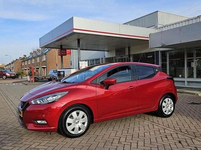 Occasion Nissan Micra Tekna 101 PK (74 kW) 2019 Rood (metallic) Hatchback