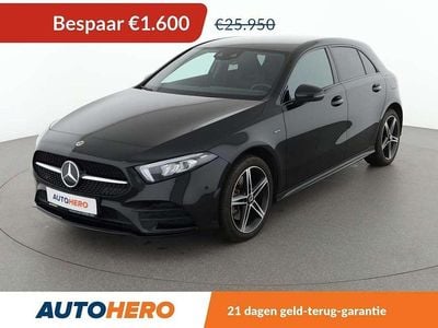 Zwart Gebruikt 2020 Mercedes A250 AMG line Hatchback | € 24.549 (Super prijs)