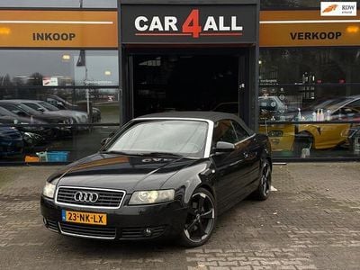 Occasion Audi A4 Cabriolet Proline 220 PK (161 kW) 2003 Zwart Cabriolet