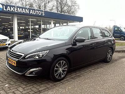 Occasion Peugeot 308 SW Allure 110 PK (80 kW) 2015 Zwart Stationwagen