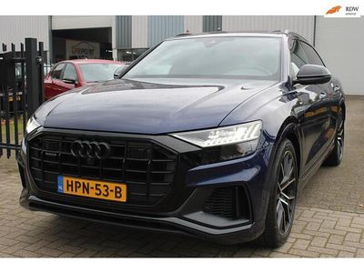 Occasion Audi Q8 Competition 476 PK (350 kW) 2022 Blauw SUV