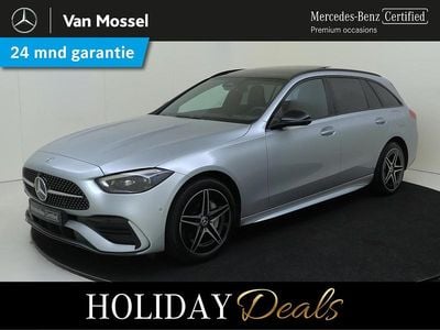 Zilver Gebruikt 2024 Mercedes C300 AMG line Stationwagen | € 47.945 (Eerlijke prijs)