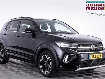 Zwart Occasion 2025 VW T-Cross R-line SUV | € 29.900 (Eerlijke prijs)