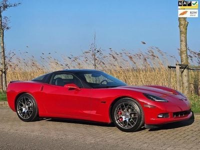 Rood Gebruikt 2005 Corvette C6 Coupé | € 43.500