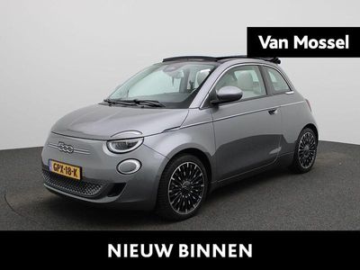 Occasion Fiat 500e La Prima 86 kW (118 PK) 2023 Grijs Cabriolet