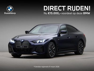 Occasion BMW i4 M Sport 210 kW (286 PK) 2025 Blauw Sedan