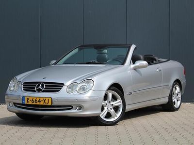 Grijs Occasion 2003 Mercedes CLK200 Avantgarde Cabriolet | € 7.999 (Goede deal)