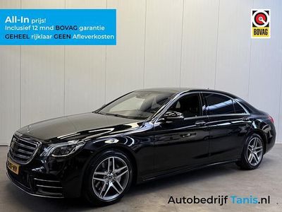 Occasion Mercedes S500 AMG line 455 PK (334 kW) 2020 Zwart Sedan