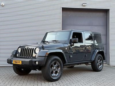 Grijs Occasion 2018 Jeep Wrangler Night Eagle SUV | € 31.999