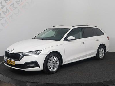 Occasion Skoda Octavia Business Line 110 PK (80 kW) 2022 Wit Stationwagen