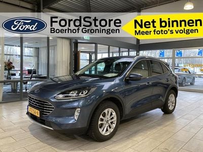 Blauw (metallic) Occasion 2022 Ford Kuga Titanium SUV | € 22.450 (Goede deal)