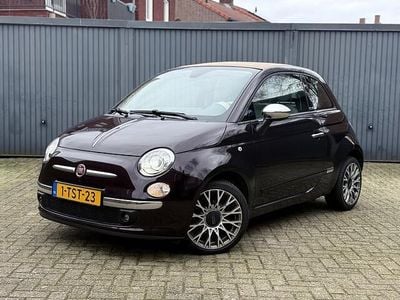 Occasion Fiat 500C Lounge 86 PK (63 kW) 2014 Paars (metallic) Cabriolet