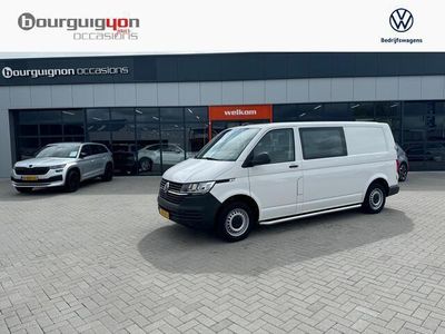 tweedehands VW Transporter 2.0 TDI L2H1 30 DC | Dubbele Cabine | Trekhaak | App-Connect | Losse stoelen achterin | Parkeersensoren |