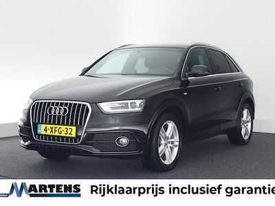 Zwart Occasion 2014 Audi Q3 S-Line SUV | € 14.949 (Eerlijke prijs)