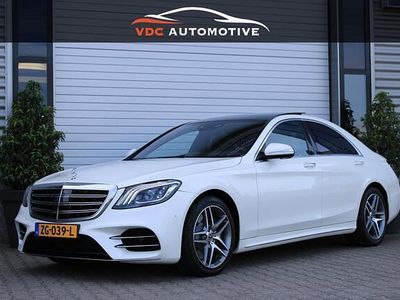 Wit Gebruikt 2018 Mercedes S450 AMG Line Premium Plus Sedan | € 54.950