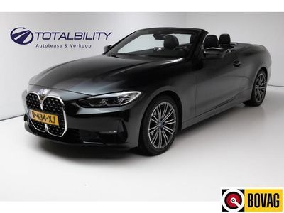 tweedehands BMW 420 4-SERIE Cabrio i High Executive Stoel- en stuurverwarming, Airscarf, Lederen bekleding, Memory , Navigatie