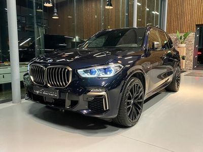 tweedehands BMW X5 M50D Grijs kenteken, HUD, pano, trekhaak, 22"