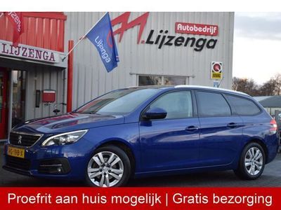 tweedehands Peugeot 308 SW 1.2 PureTech Blue Lease Executive Facelift | Navi | Carplay | Trekhaak | PDC | Bluetooth | Cruise