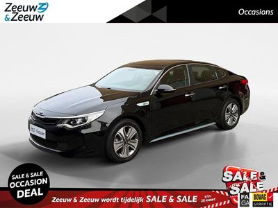 Occasion Kia Optima Hybrid 205 PK (150 kW) 2016 Aurora black pearl (abp) (donker zwart) Sedan