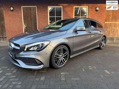 Occasion Mercedes CLA180 Shooting Brake AMG line 123 PK (90 kW) 2019 Grijs (metallic) Stationwagen