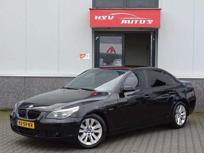 tweedehands BMW 525 525 5-serie d Corporate airco navigatie 2006 zwart