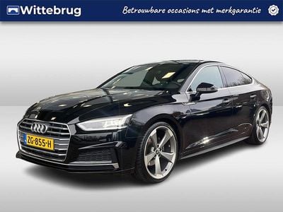 Zwart Gebruikt 2019 Audi A5 Sportback S-Line Hatchback | € 30.950 (Super prijs)