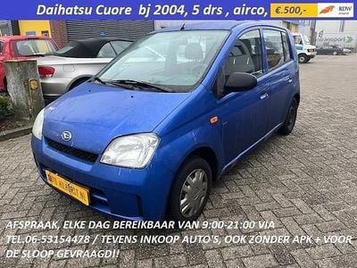 Occasion Daihatsu Cuore 58 PK (42 kW) 2004 Blauw Hatchback