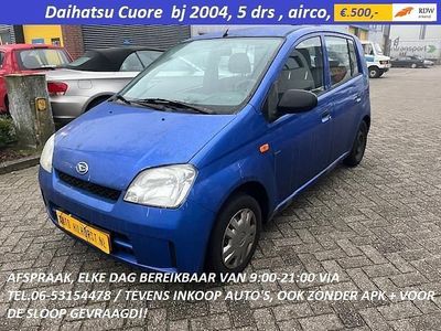 Blauw Occasion 2004 Daihatsu Cuore Hatchback | € 500 (Super prijs)