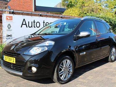 Zwart Gebruikt 2012 Renault Clio GrandTour Night&Day Stationwagen | € 6.900 (Duur)