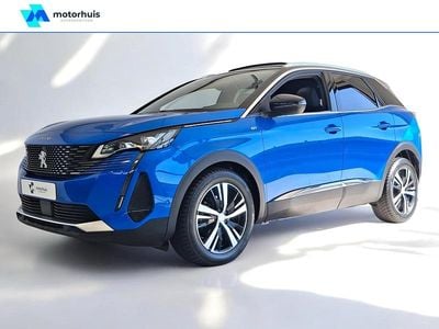 Blauw Occasion 2021 Peugeot 3008 GT-line SUV | € 21.940 (Eerlijke prijs)