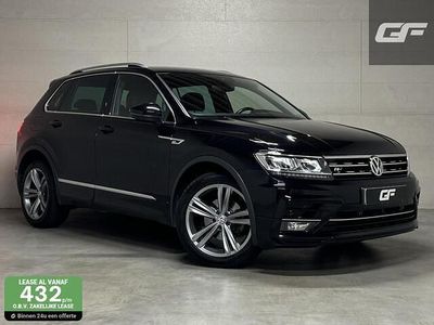 Zwart Gebruikt 2019 VW Tiguan R-line SUV | € 25.450 (Eerlijke prijs)