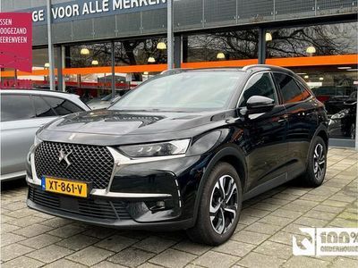 tweedehands DS Automobiles DS7 Crossback BWJ 2019 1.2PT 131 PK Executive / Dis riem vv / / Clima / Camera a. / Navi / Cruise / Carplay / 18'' LMV / Privacy glass / Full LED