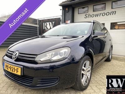 Zwart Gebruikt 2010 VW Golf Comfortline Stationwagen | € 6.295 (Eerlijke prijs)