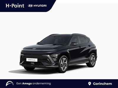 Zwart Nieuw 2025 Hyundai Kona N Line SUV | € 40.115 (Eerlijke prijs)