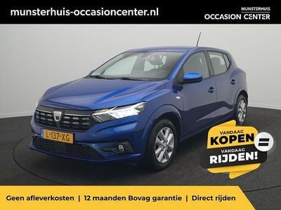 Blauw Gebruikt 2021 Dacia Sandero Comfort Hatchback | € 13.250 (Goede deal)