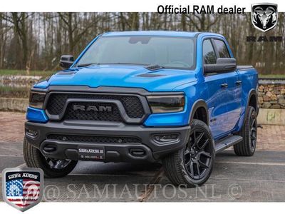 tweedehands Dodge Ram PICKUP 1500 ALL-IN PRIJS | NIGHT SPORT 4X4 | 402PK HEMI 5.7 V8 4x4 | HYDRO BLUE | REBEL EDITION | DUBBELE CABINE | DC | 5 PERSOONS | GRIJSKENTEKEN | VOORRAAD NR 2048 - 49646199