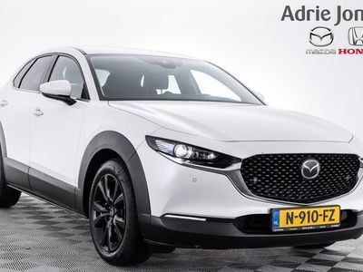 tweedehands Mazda CX-30 2.0 e-SkyActiv-X M Hybrid Sportive APPLE-CARPLAY | NAVIGATIE | DODEHOEK-DETECTIE | ADAPTIEF CRUISE CONTROL | HEAD UP | BOSE AUDIO | 18 INCH |