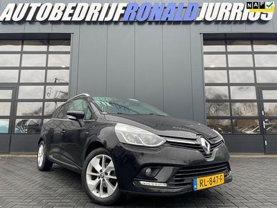 Zwart (metallic) Gebruikt 2018 Renault Clio GrandTour LIMITED Stationwagen | € 6.900 (Eerlijke prijs)