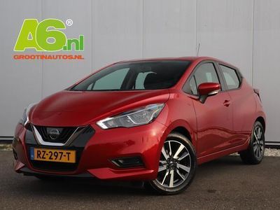 tweedehands Nissan Micra 0.9 IG-T Acenta Carplay Android Navigatie Bluetooth Airco Cruise LMV