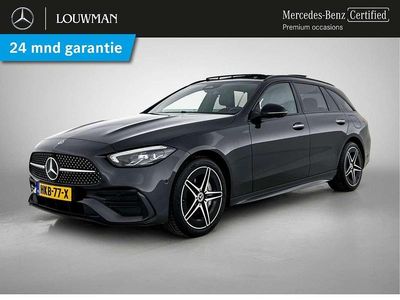 Grijs Occasion 2025 Mercedes C300e AMG Stationwagen | € 51.945 (Duur)