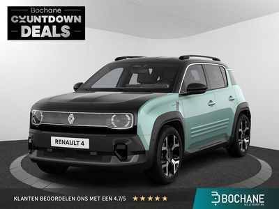 Twotone vert hautsdefrance / noir étoilé (groen metallic) Nieuw 2025 Renault R4 Techno SUV | € 36.340 (Eerlijke prijs)