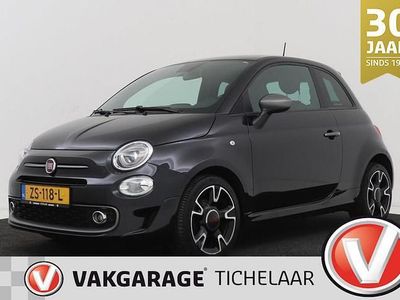Zwart Occasion 2019 Fiat 500 Sport Hatchback | € 9.399 (Eerlijke prijs)