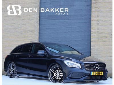 Occasion Mercedes CLA180 Shooting Brake AMG line 122 PK (89 kW) 2019 Zwart (metallic) Stationwagen